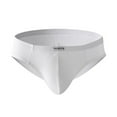 thumbnail image 1 of Lefu Mens Lingerie Ribbing Bikini Low Waist Bulge Pouch Briefs Underwear Underpants, 1 of 9