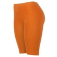 thumbnail image 2 of Gravity Threads Shorts Leggings pour Femmes - Orange Néon, 2 of 2