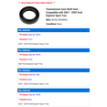 thumbnail image 2 of Transmission Case Shaft Seal - Compatible with 2001 - 2005 Ford Explorer Sport Trac 2002 2003 2004, 2 of 2