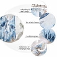 thumbnail image 6 of Blue Beach Coastal Waterproof Fabric Shower Curtain,Coral Nautical Sea Turtle Waterproof Fabric Shower Curtain for Bathroom Curtains Bathtubs Hotel Shower Curtains with 12 Hooks Small 36x72in, 6 of 8