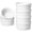 White, variant on Ramekins 4 OZ Oven Safe, Creme Brulee Ramekins, Pudding Custard Cups Souffle Ramiken, Dipping Sauce Dishes, Ceramic Ramekin Bowls Set of 6, White
