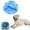 Sky Blue8cm, variant on Slow Feeder Lick Mat for Dogs & Cats,Non-Slip Suction Base,Food-Grade Silicone Use with A Pet Bowl,Easy to Clean, 3-Zone Design