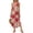 Watermelon Red, variant on HOXZODT Women’s Argyle Plaid Maxi Dress Sleeveless Scoop Neck Side Slit Summer Maxi Dresses for Women, Blue, L