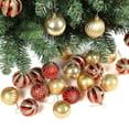 thumbnail image 3 of 30PCS Christmas Ball Ornaments Shatterproof Plastic Holiday Bulbs for Xmas Tree Decorations Multicolor Set Home Party(Multicolor), 3 of 6