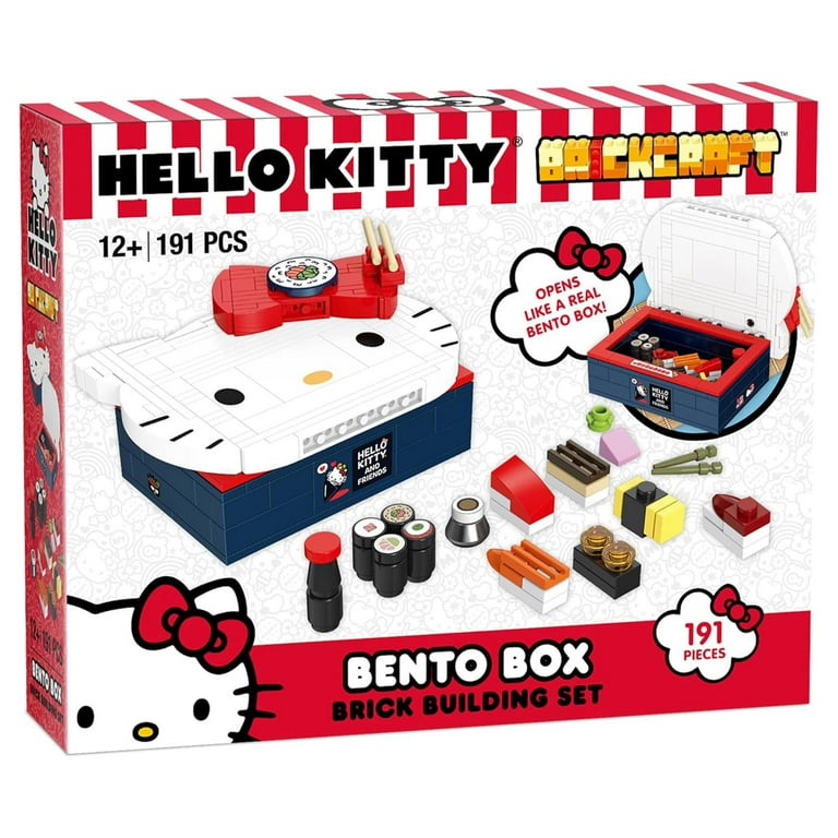 Hello Kitty & Friends Bento Box Building Block Set, 191 Pieces