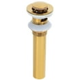 thumbnail image 2 of Oubit Drain Filter,Gold Sink Drain without Bathroom Basin Drain Basin Drain Stopper Dependable Performance, 2 of 9