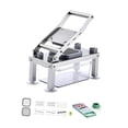 thumbnail image 2 of Siruishop Food Chopper Veggie Cutter Hotel Restaurant Vegetable Chopper with Container with 8 Blades, 2 of 8