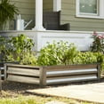thumbnail image 2 of Panacea Antique Iron Raised Garden Bed, 4 ft x 2 ft Vintage Metal Planter for Flowers & Vegetables, 2 of 6