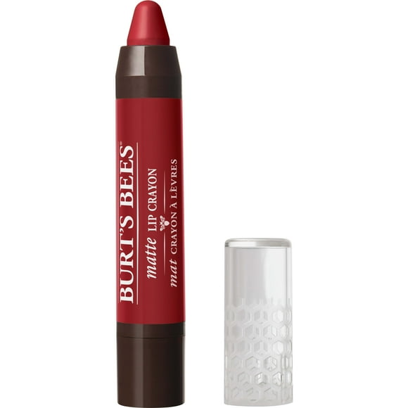 Burt`s Bees 100% Natural Moisturizing Matte Lip Crayon, Redwood Forest - 1 Crayon