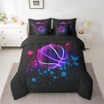 thumbnail image 2 of YST Gradient Basketball Bed in a Bag, 7-Piece, Sports Theme, Twin, 2 of 4