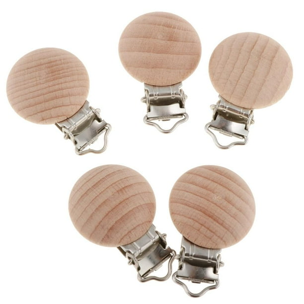 5 Piezas Personalizadas De / Chupete Clip / Mordedor / Chupete 3mm