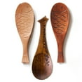 thumbnail image 2 of Travelwant 3Pcs/Set Wood Spoons Wooden Rice Paddle Versatile Serving Spoon Nonstick Heat Resistance Cooking Spoon for Kitchen Cookware, 2 of 7