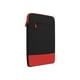 Incipio Asher - Manchon de Protection pour Tablette - nylon - Noir, Rouge - pour Microsoft Surface 3 – image 3 sur 5