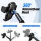 thumbnail image 3 of Soporte ajustable para portavasos de coche para smartphones, base extensible 2 en 1, rotación de 360 grados, compatible con smartphones, 3 of 7