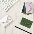 thumbnail image 3 of [ Sobres Toperd Paquete de 200 Sobres Pequeños Kraft Negros 10x7 cm con Borde Dorado ], 3 of 7