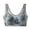 Grey, variant on Bra Women's Lace Buttonless Comfortable Wireless Push-Up Lace Bralette for Everyday Posture Support Gray 3XL