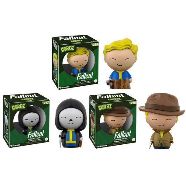 Funko Dorbz Vinyl Figures - Fallout - SET OF 3 Perks (Rooted, Grim ...