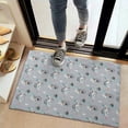 thumbnail image 2 of Gray Cartoon Unicorn Pattern Door Rugs,Washable Non Slip Door Mats Indoor,Decorative Door Mats,Entry Mat Indoor for Entrance,Bedroom,Kitchen,Bathroom,20"x32", 2 of 6