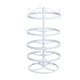 thumbnail image 1 of Guardurnaity Organizador Ahorro de espacio Agujeros redondos de 4 niveles Pulseras Colgantes Pernos de hierro Estante de almacenamiento Soporte de Ropa, zapatos y accesorios Miscelánea Blanco, 1 of 6