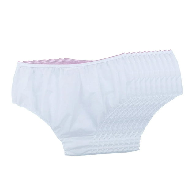 10 bragas de ropa interior para mujer, portátiles, de 62 a 90 cm, para visitas y viajes de negocios.