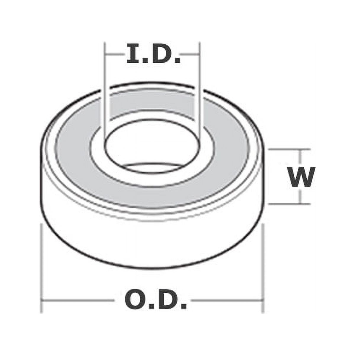 CJ 1603-2RS Bearing – 5/16 X 7/8 X 11/32 Inch, Double Rubber Seal, New