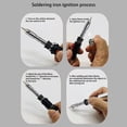 thumbnail image 2 of Gas Soldering Iron, 4 in 1 Cordless Butane Gas Soldering Iron Kit, 2 of 5