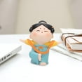 thumbnail image 3 of Destyer Traditional Chinese Lady Yoga Statue Beautiful Car Ornament Xmas Gift Tree Style 1Set, 3 of 6