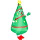 thumbnail image 2 of RV Disfraz de muñeca de dibujos animados divertidos de Navidad, accesorios de muñeca de Papá Noel, disfraz de árbol de Navidad inflable para adultos brillar  Electrónica, 2 of 5