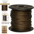 thumbnail image 4 of The Beadsmith Leather Cord – Metallic Kansa – .5mm Spool – 25 Yards/22.86 Meters – Indian Leather Thong Ideal for Braiding, Beading, Necklaces, Fine Lacing, Hair Accessories & DIY Jewelry Making, 4 of 8