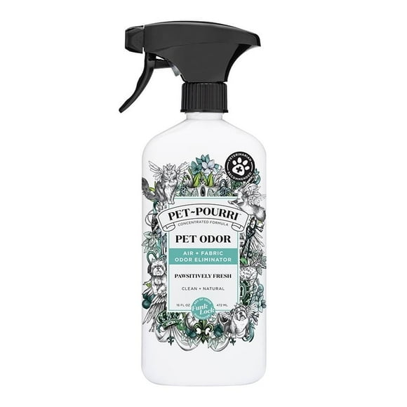Aromatizante ambiental Pet-Pourri emilinador de olores pawsitively fresh 473 ml
