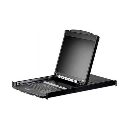 UPC: 0672792002342 | ATEN CL5808N 8-Port 19  Dual Rail Rackmount LCD KVM