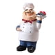thumbnail image 4 of Figuras de chef para restaurante, mini estatuas, adornos para mesa, decoración de cocina tal como se describe, 4 of 6