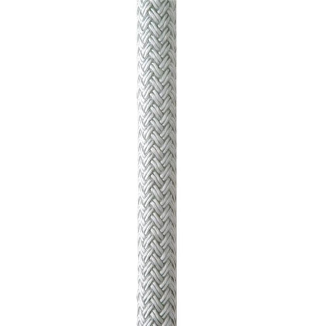 New England Ropes C5050-16-00035 0.5 in. x 35 ft. Nylon Double Braid Dock Line, White
