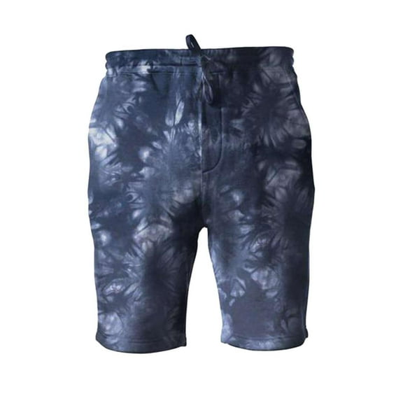 Independent Trading Co. - Tie-Dyed Fleece Shorts - PRM50STTD - Tie Dye Navy