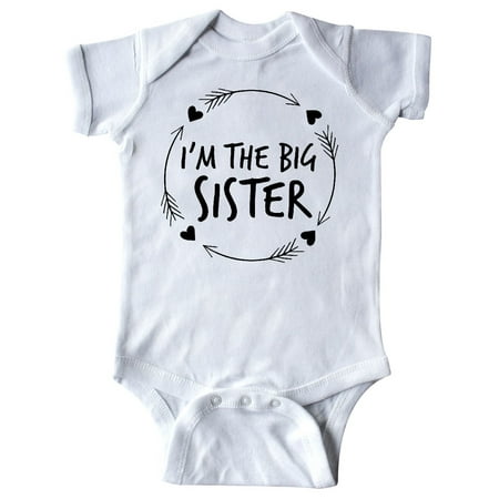 

Inktastic I m The Sister Gift Baby Girl Bodysuit