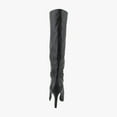 thumbnail image 4 of Steve Madden Rizk Women's Boots Black Leather Size 9 M, 4 of 8