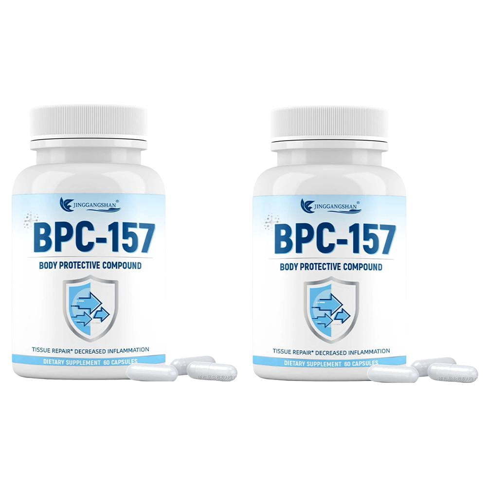 Cápsulas de Bpc-157, cápsulas de péptidos, nuevo compuesto protector, suplemento sin gluten, 60 cápsulas
