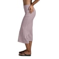 thumbnail image 6 of Babaley Womens Capri Yoga Pants High Waist Flared Lounge Trousers Pull On Stretch Comfy Casual Daily Workout Gym Sports Bottoms, 6 of 9