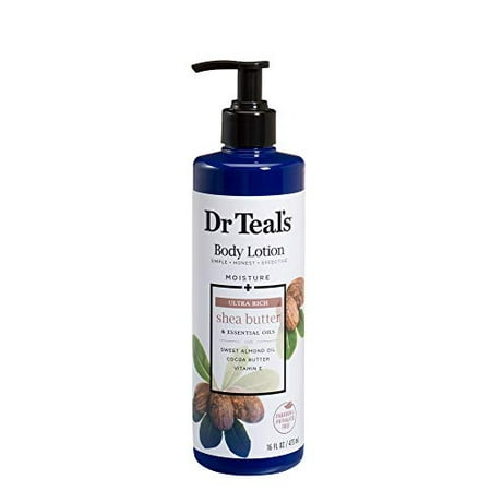 Dr Teal's Shea Butter Body Lotion, 16 oz. (Best Shea Butter Body Lotion)