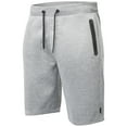 thumbnail image 3 of Ma Croix Mens Short Sleeve Longline Hoodie and Shorts Lightweight Activewear, 3 of 5