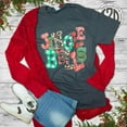 thumbnail image 3 of Tees2urdoor Jingle Bells Christmas T-Shirt, Adult 5X-Large, Charcoal, 3 of 5
