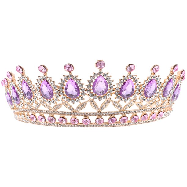KAKOWELY Corona de boda, diadema de novia, corona de graduación, corona de cumpleaños, diadema, tocado de mujer
