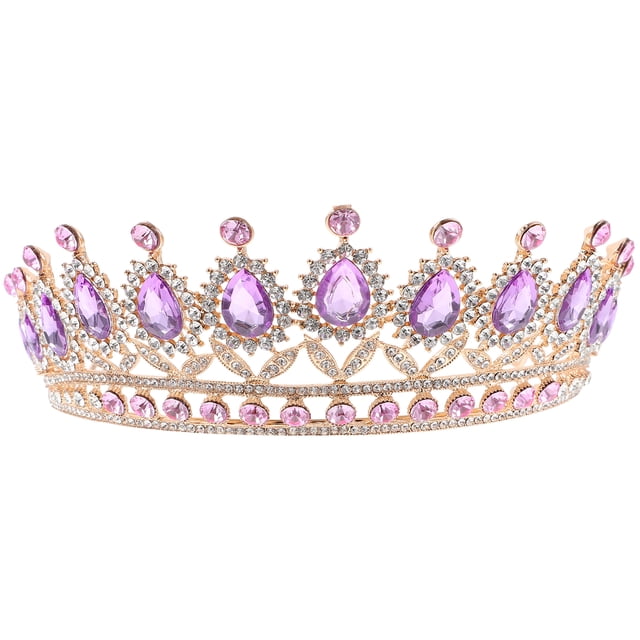 KAKOWELY Corona de boda, diadema de novia, corona de graduación, corona de cumpleaños, diadema, tocado de mujer