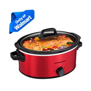 Hamilton Beach 6-Quart Slow Cooker with Stoneware Crock