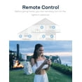 thumbnail image 2 of (4 Pcs) - Smart Plug Compatible avec Alexa et Google Home pour Commande Vocale, Mini Prise Intelligente Prise WiFi avec Fonction Minuterie, Contrôle Romte, Aucun Concentrateur Requis, Blanc Certifié FCC ETL (4), 2 of 4