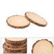 thumbnail image 3 of Rodajas de madera GNIEMCKIN, 60 unidades, 10-12 cm, pino inacabado con corteza, 3 of 7
