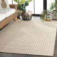 thumbnail image 3 of SAFAVIEH Terrace Wight Geometric Indoor/Outdoor Area Rug, Beige/Ivory, 6'7" x 6'7" Square, 3 of 16