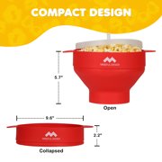 Mindful Design Popcorn Popper Red One Size (One Size, Red)