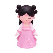 hengtong National Chinese Ancient Girl Doll Artwork Collectibles Housewarming Gifts Pink