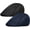 Black/Navy, variant on 2 Pack Men's Mesh Cap Breathable Summer Newsboy Hat Beret Ivy Cap Irish Hiking Fisherman Hats